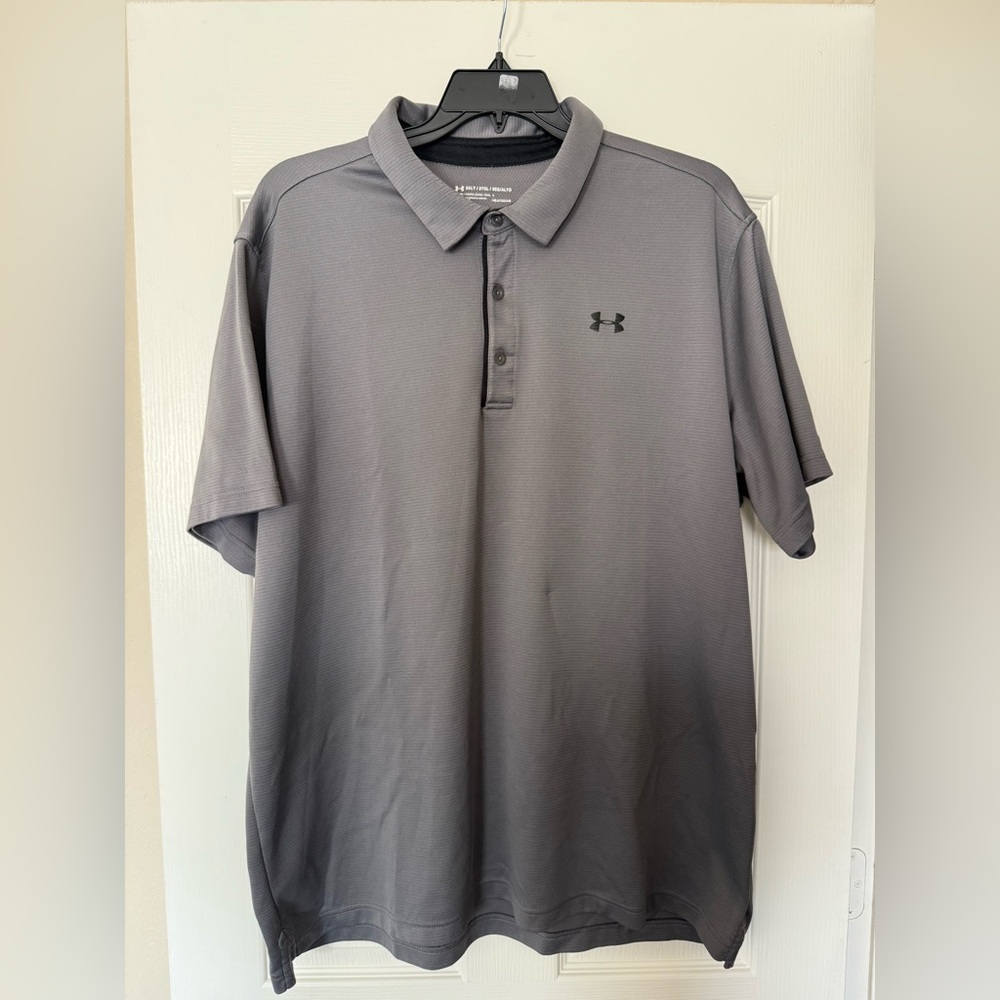Under Armour Men's Charcoal Polo Shirt